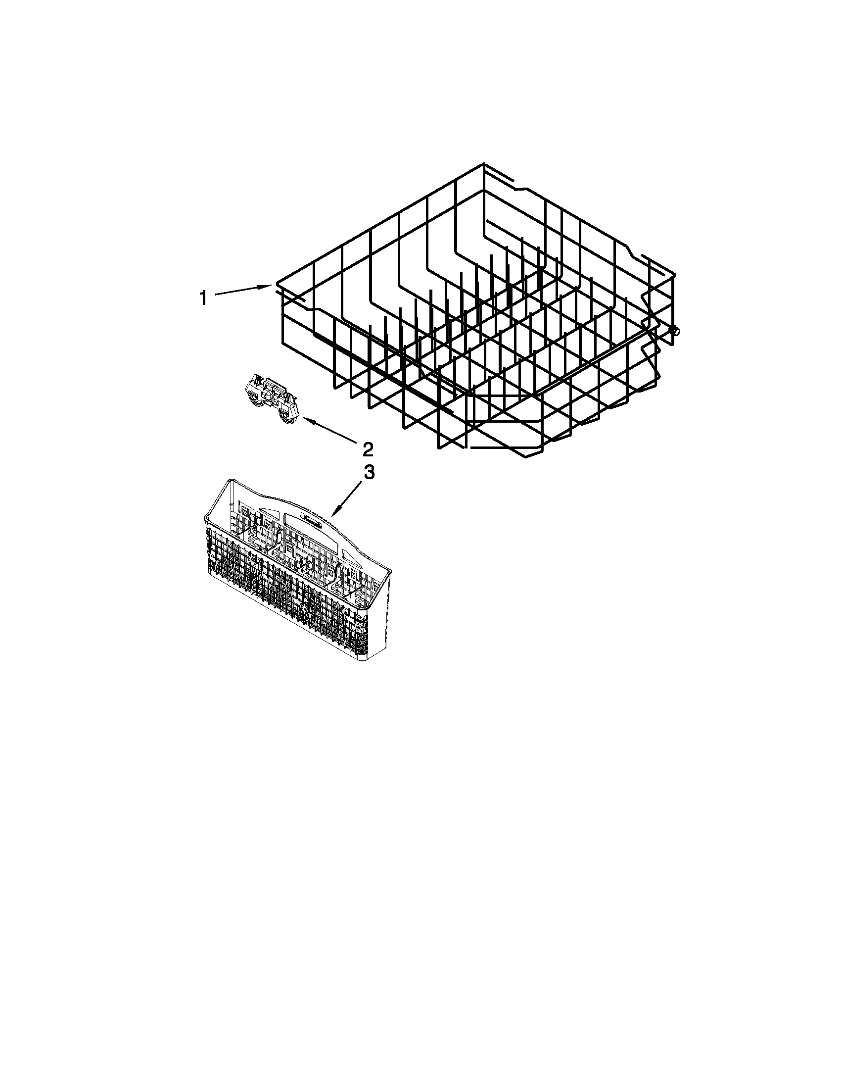 LOWER RACK PARTS