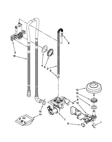 Fill, drain and overfill parts