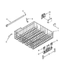 Upper rack and track parts