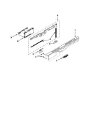 Control panel and latch parts