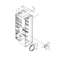 Kenmore 10651109110 refrigerator liner parts diagram