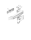 Control panel and latch parts
