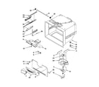 Kenmore 59679322011 freezer liner parts diagram