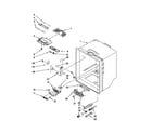 Kenmore 59679322011 refrigerator liner parts diagram
