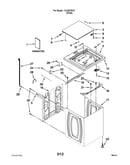 Top and cabinet parts