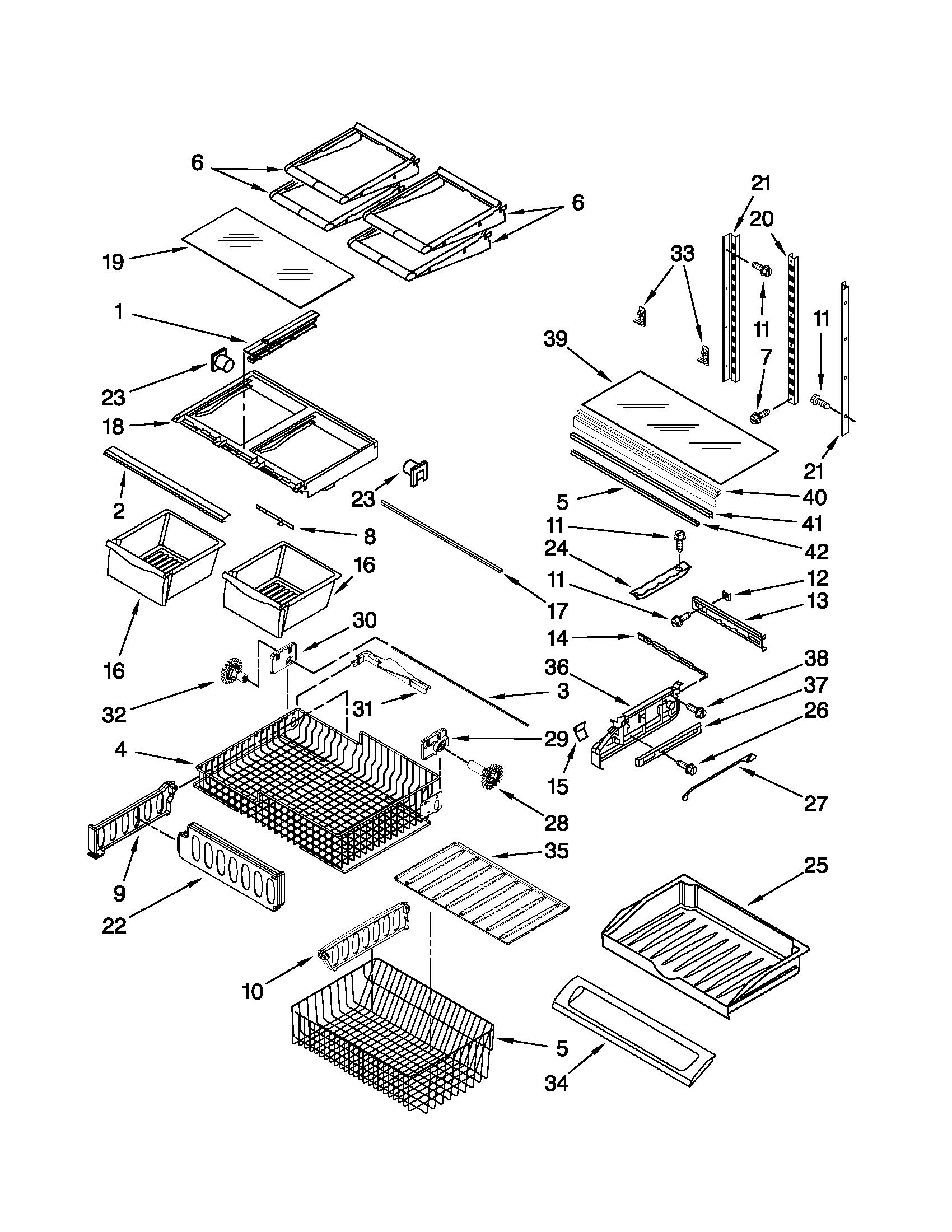 SHELF PARTS