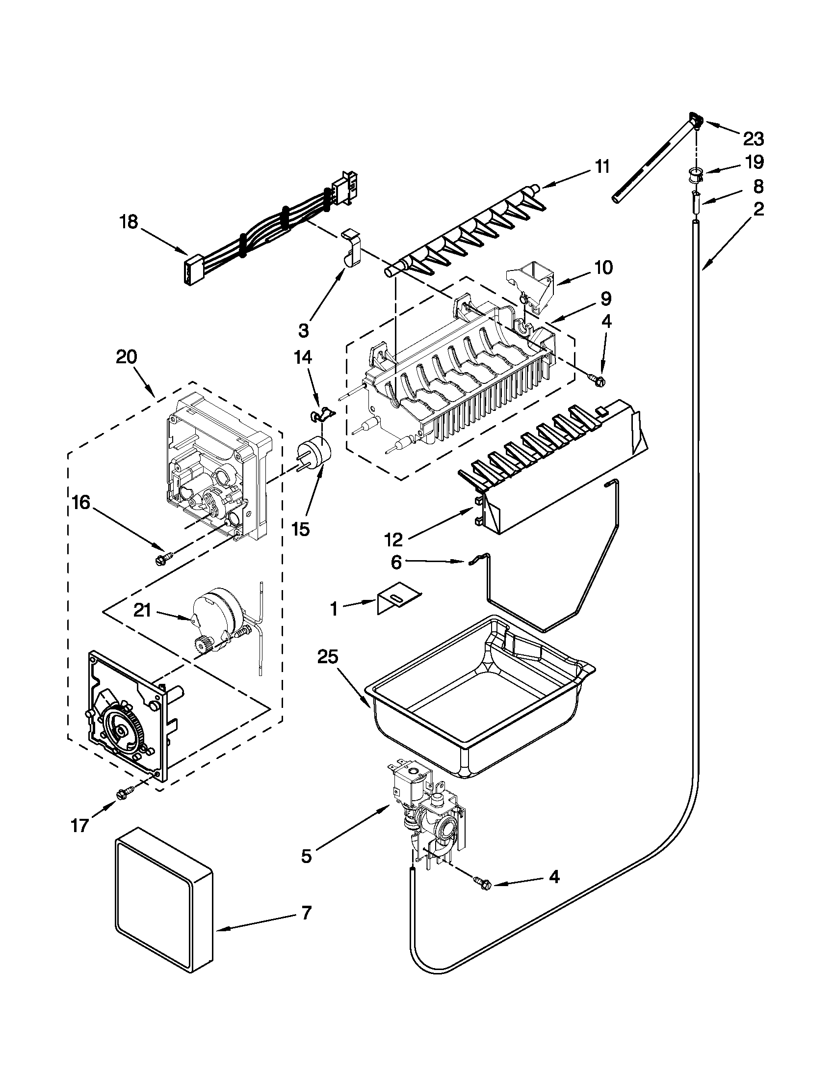 Icemaker parts