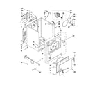 Kenmore 110C61182010 cabinet parts diagram