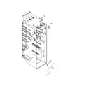 Kenmore Elite 10651143111 refrigerator liner parts diagram