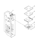 Freezer liner parts