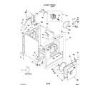 Kenmore 1106072010 cabinet parts diagram