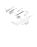 Control panel and latch parts