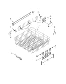 Upper rack and track parts