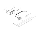 Control panel and latch parts