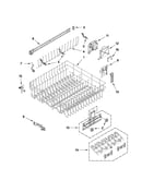 Upper rack and track parts