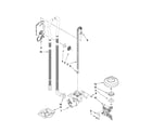 Kenmore 66514063K010 fill, drain and overfill parts diagram