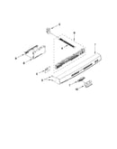 Control panel and latch parts