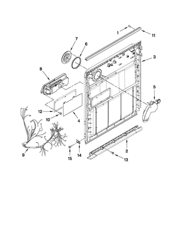 Inner door parts