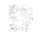 Kenmore 59669983011 freezer liner parts diagram