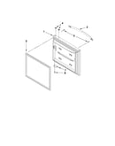 Freezer door parts
