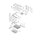 Kenmore 59669963012 shelf parts diagram