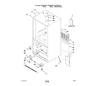 Kenmore 59669979012 cabinet parts diagram