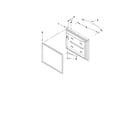 Kenmore 59669289012 freezer door parts diagram