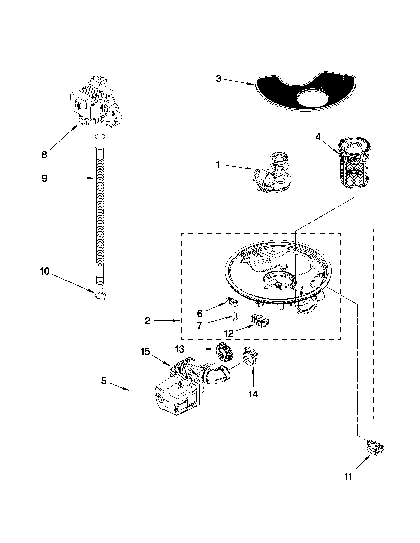 Pump and motor parts