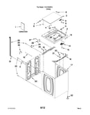 Top and cabinet parts