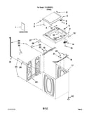 Top and cabinet parts