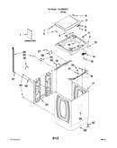 Top and cabinet parts