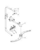 Upper wash and rinse parts