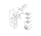 Kenmore 10650293010 freezer liner parts diagram