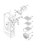 Freezer liner parts