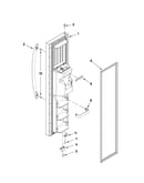 Freezer door parts