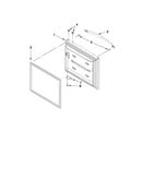 Freezer door parts