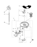 Pump, washarm and motor parts