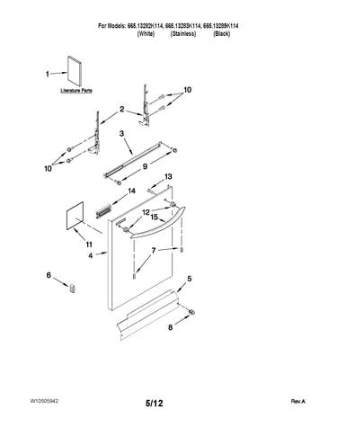 Door and panel parts