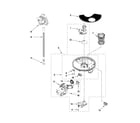 Kenmore 66513289K114 pump and motor parts diagram