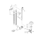 Kenmore 66513292K113 fill, drain and overfill parts diagram