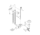 Kenmore Elite 66513939K010 fill, drain and overfill parts diagram