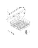 Upper rack and track parts