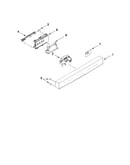 Control panel and latch parts
