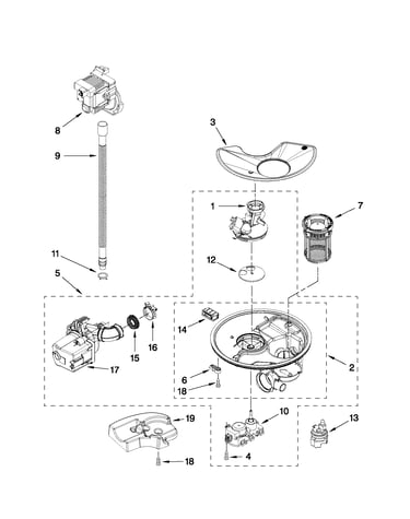 Pump and motor parts