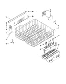 Upper rack and track parts