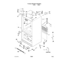 Kenmore 59679322013 cabinet parts diagram