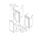 Kenmore 59679323014 refrigerator door parts diagram