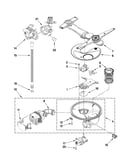 Pump, washarm and motor parts