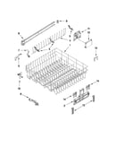 Upper rack and track parts