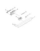 Control panel and latch parts